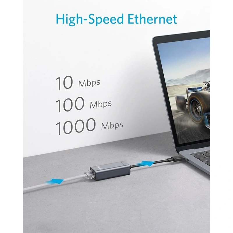 مبدل USB-C به LAN انکر مدل A8341