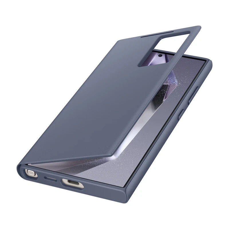 قیمت و خرید کیف کلاسوری هوشمند سامسونگ مدل Smart View Wallet Case مناسب Galaxy S25 Ultra (با برنامه /غیر اصل)