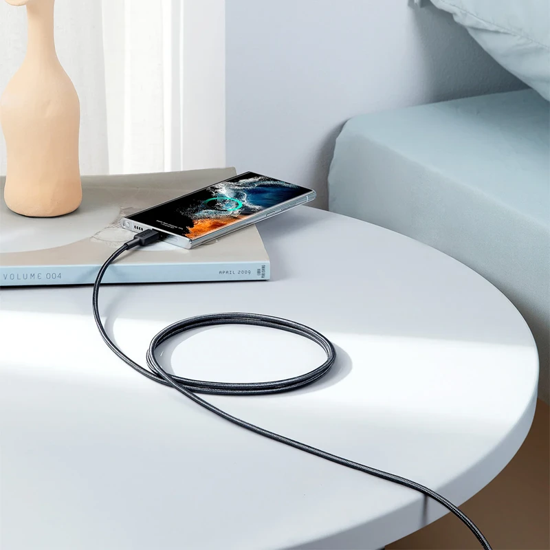 قیمت و خرید کابل شارژ 60 وات 3 متری USB-C به USB-C انکر مدل A81F7