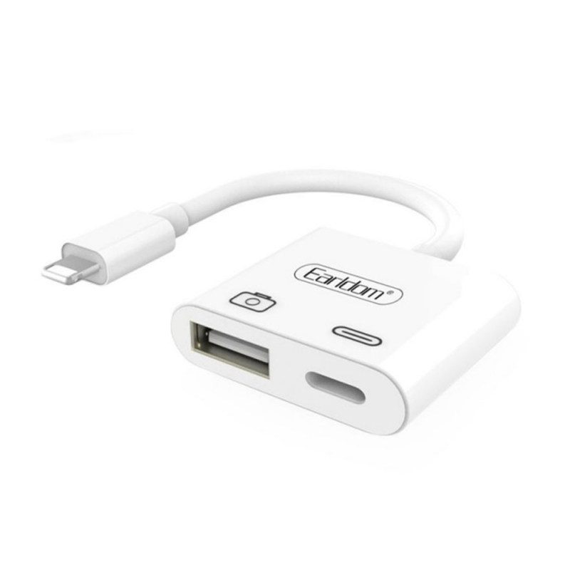 مبدل لایتنینگ به USB ارلدام ET-OT43