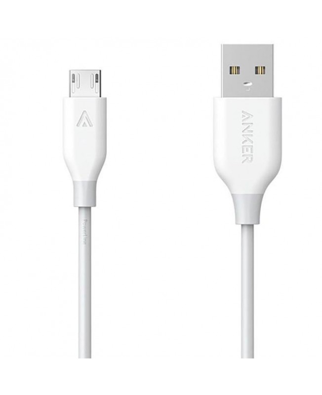 کابل تبدیل USB به microUSB انکر 0.9 متری | ANKER A8132 Powerline 3 ft