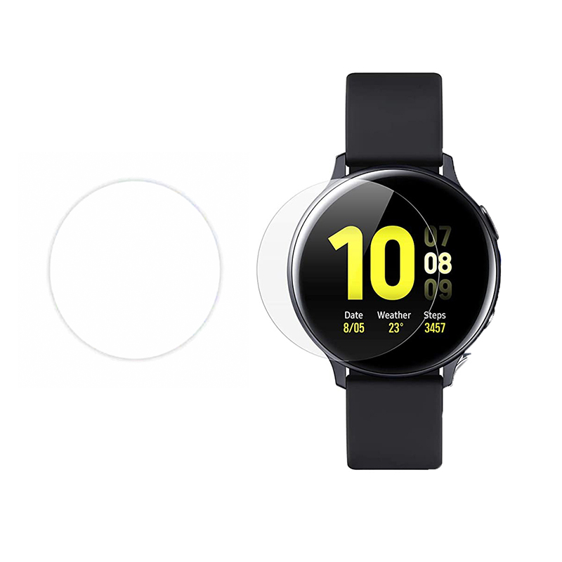 گلس ساعت هوشمند آراری مدل Pure Diamond مناسب Galaxy Watch Active2 40mm