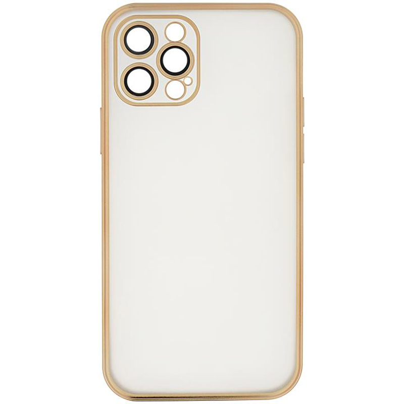 کاور شفاف دور رنگی Qi Yang گوشی موبایل اپل IPhone 12 Pro Max