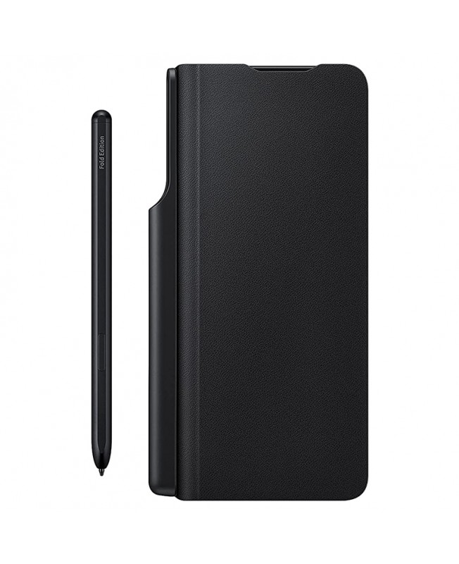 کیف کلاسوری اصلی Flip Cover سامسونگ Galaxy Z Fold 3 به همراه قلم