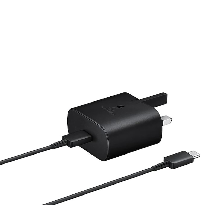 آداپتور و کابل شارژر 25 وات سامسونگ مدل Travel Adapter TA800