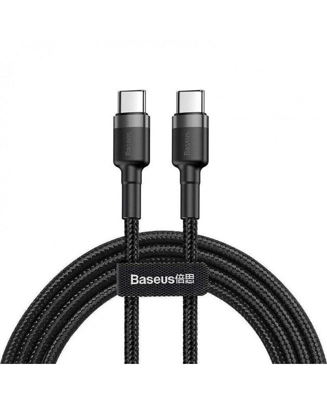 کابل USB-C به USB-C بیسوس 1 متری | Baseuus CATKLF-GG1 Cafule PD2.0