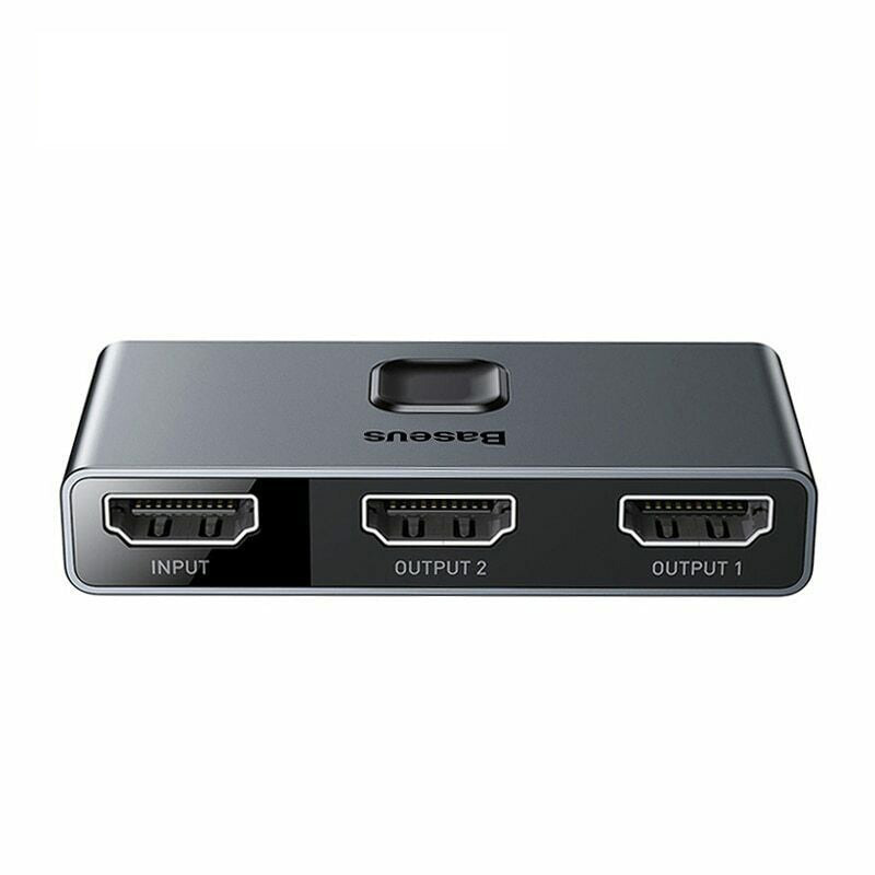 مبدل 1 به 2 HDMI باسئوس مدل CAHUB-BC0G