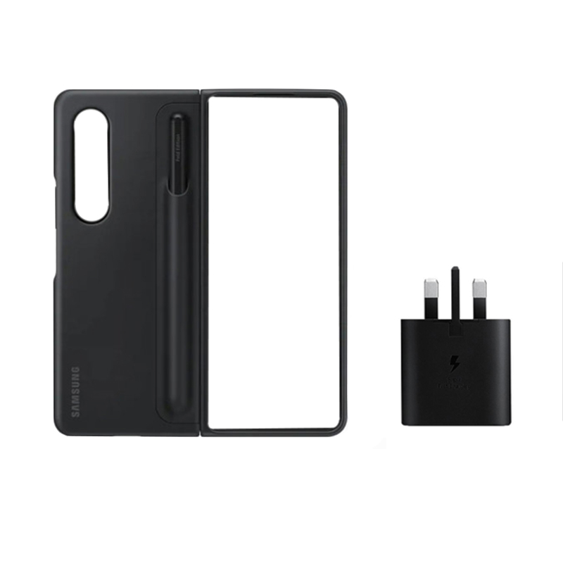 قاب اصل سامسونگ به همراه قلم و شارژر 25 وات | Samsung Galaxy Z Fold 4 Note Package EF-OF93K