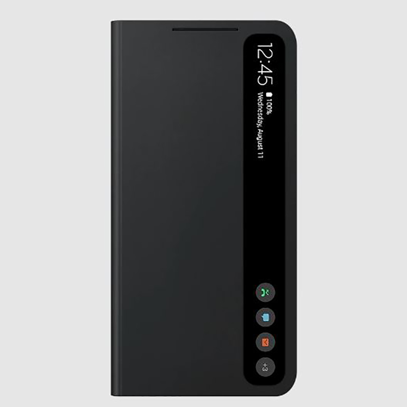 کیف کلاسوری هوشمند سامسونگ Clear View Cover EF-ZG990 سامسونگ Galaxy S21 FE