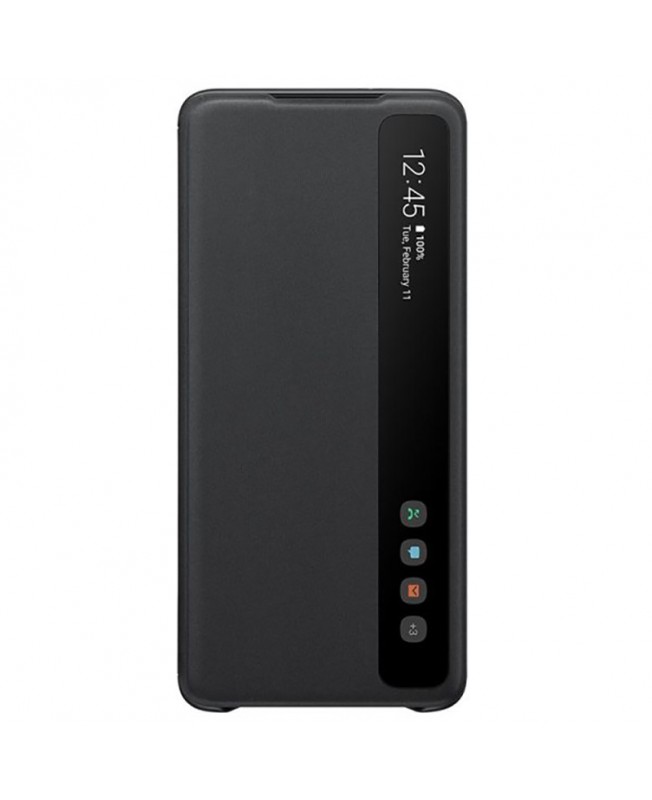 کیف کلاسوری هوشمند سامسونگ Clear View Cover EF-ZG988 مناسب Galaxy S20 Ultra