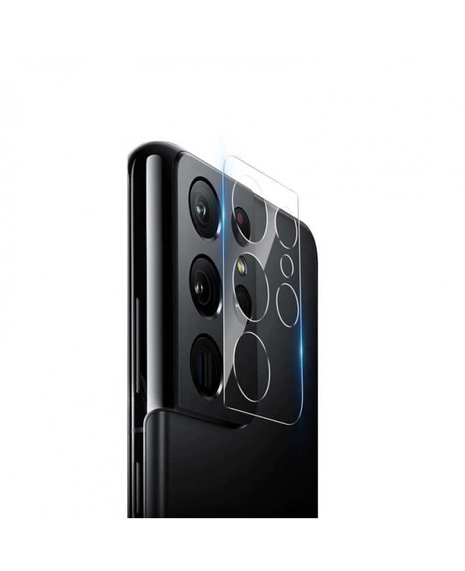 محافظ لنز نیلکین مدل InvisiFilm سامسونگ Galaxy S21 Ultra ( پک دو عددی )