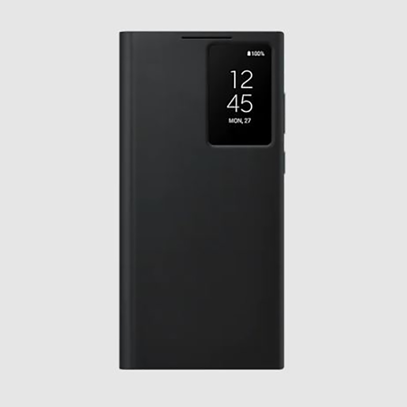 کیف کلاسوری هوشمند Clear View Cover ZS908 سامسونگ گلکسی S22 Ultra