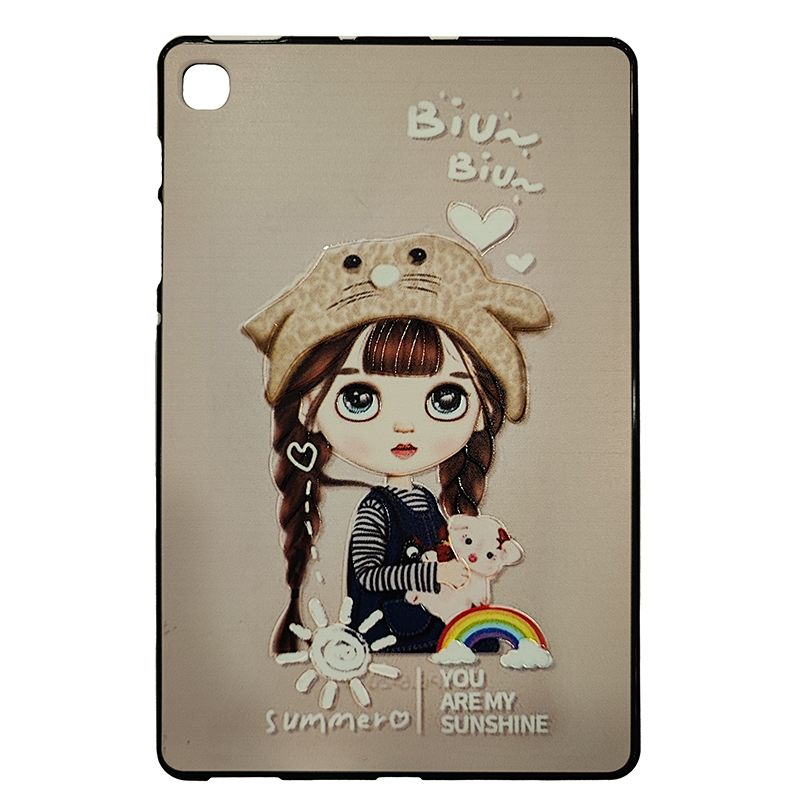 قاب طرح دار مناسب برای تبلت سامسونگ Galaxy S6 Lite P610 | P615