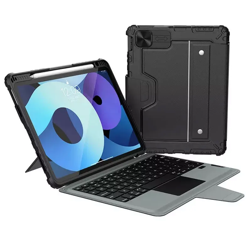 کیف کلاسوری کیبورد دار نیلکین مدل Bumper Combo keybord case Backlit برای تبلت + Galaxy Tab S9 +/S10