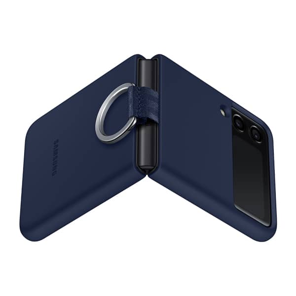 کاور سامسونگ Silicone Cover With Ring EF-PF711 سامسونگ Galaxy Z Flip 3