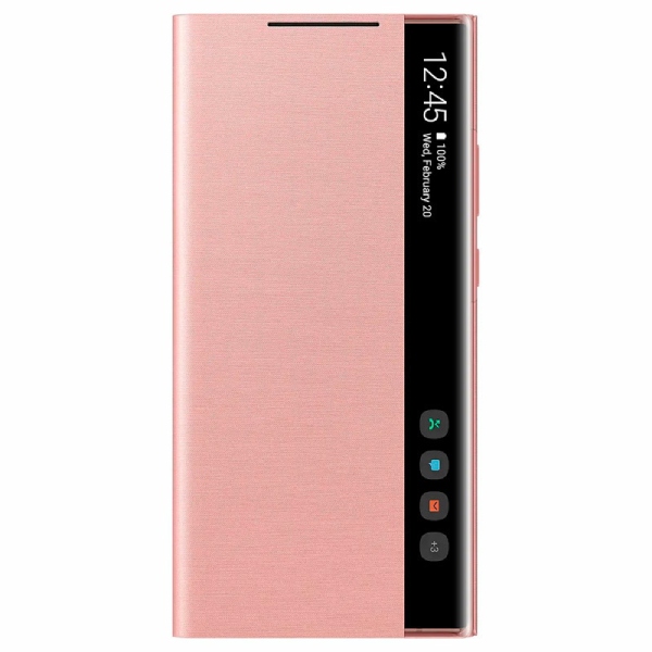 کیف کلاسوری هوشمند سامسونگ مدل Clear View Cover مناسب Galaxy Note 20 (غیر اصل)