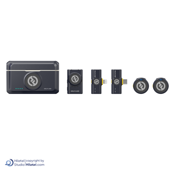 ست میکروفن بی سیم هالی لند مدل Lark M2 Combo مجموعه 2 عددی