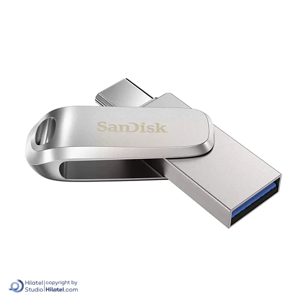 فلش مموری OTG سن دیسک ظرفیت 32 گیگابایت مدل Ultra Dual Drive Luxe
