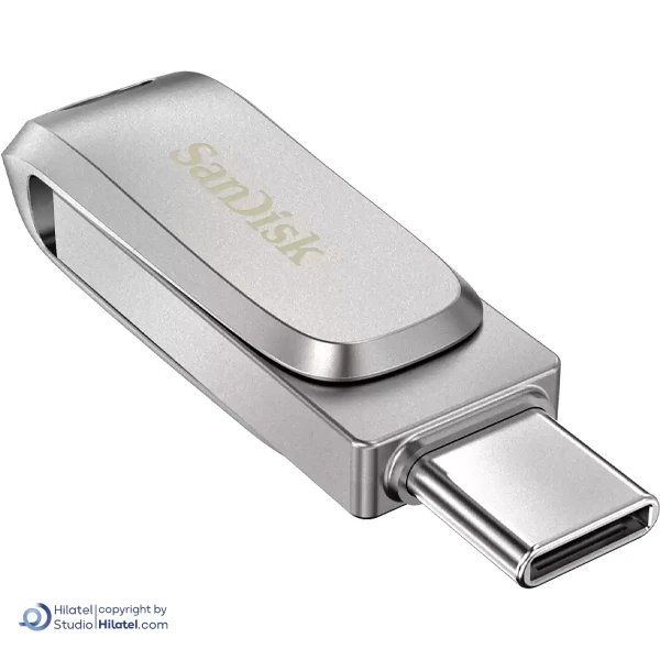 فلش مموری OTG سن دیسک ظرفیت 64 گیگابایت مدل Ultra Dual Drive Luxe