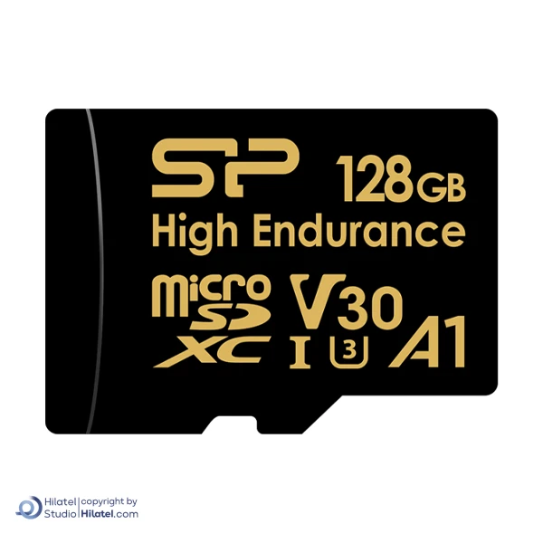 کارت حافظه Micro SD سیلیکون پاور ظرفیت 128 گیگابایت مدل High Endurance