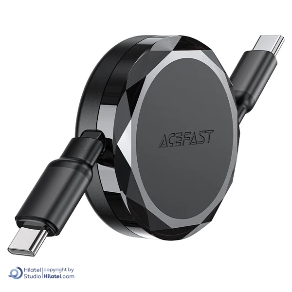 کابل شارژ 60 وات 0.8 متری USB-C به USB-C ایس فست مدل C13-03